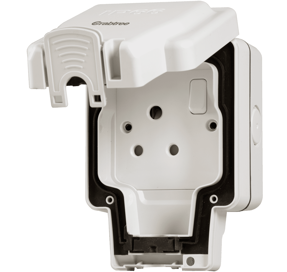 Crabtree - 16 A Switched Socket IP66