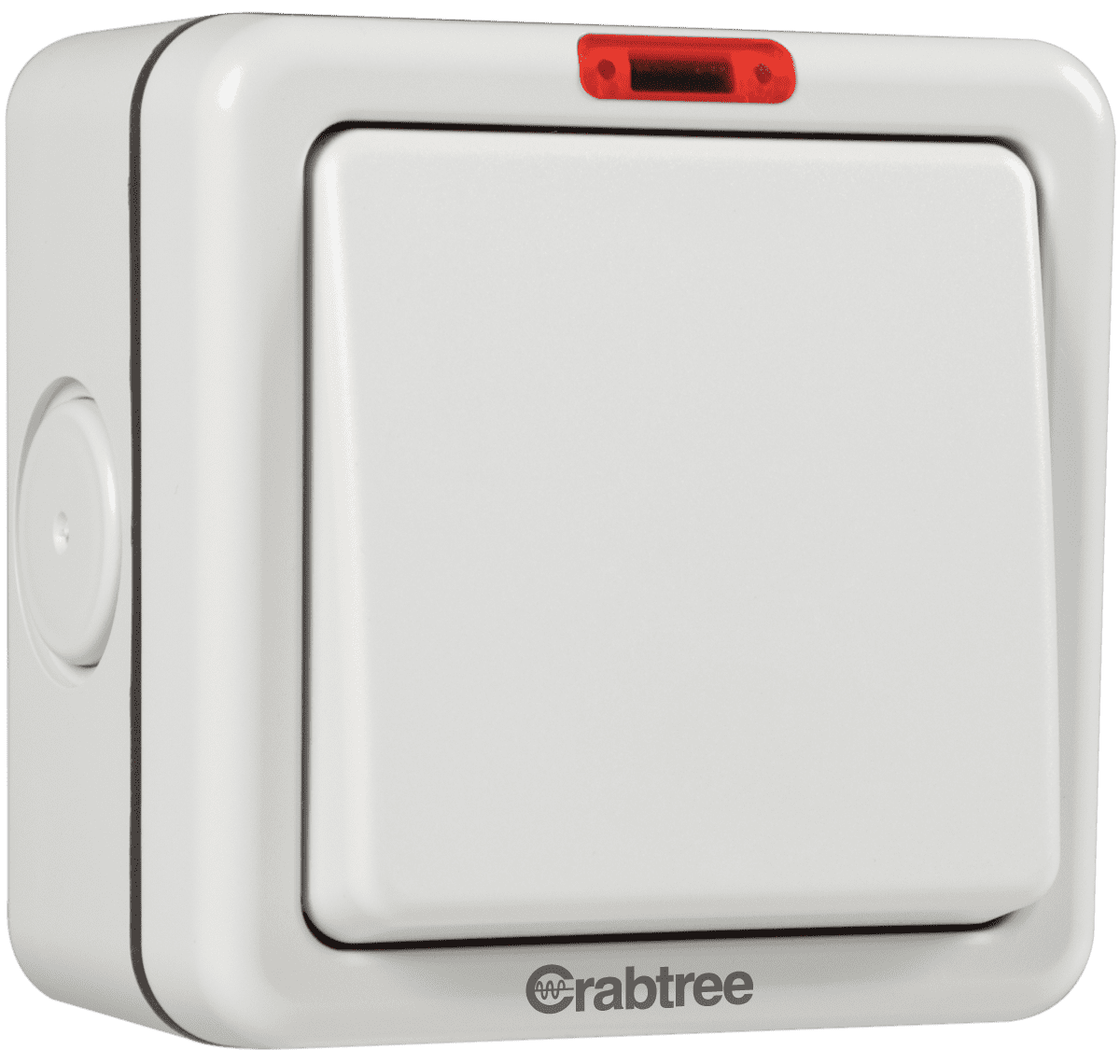 Crabtree - 1 Gang 10 A 2 Way Switch with Indicator IP66
