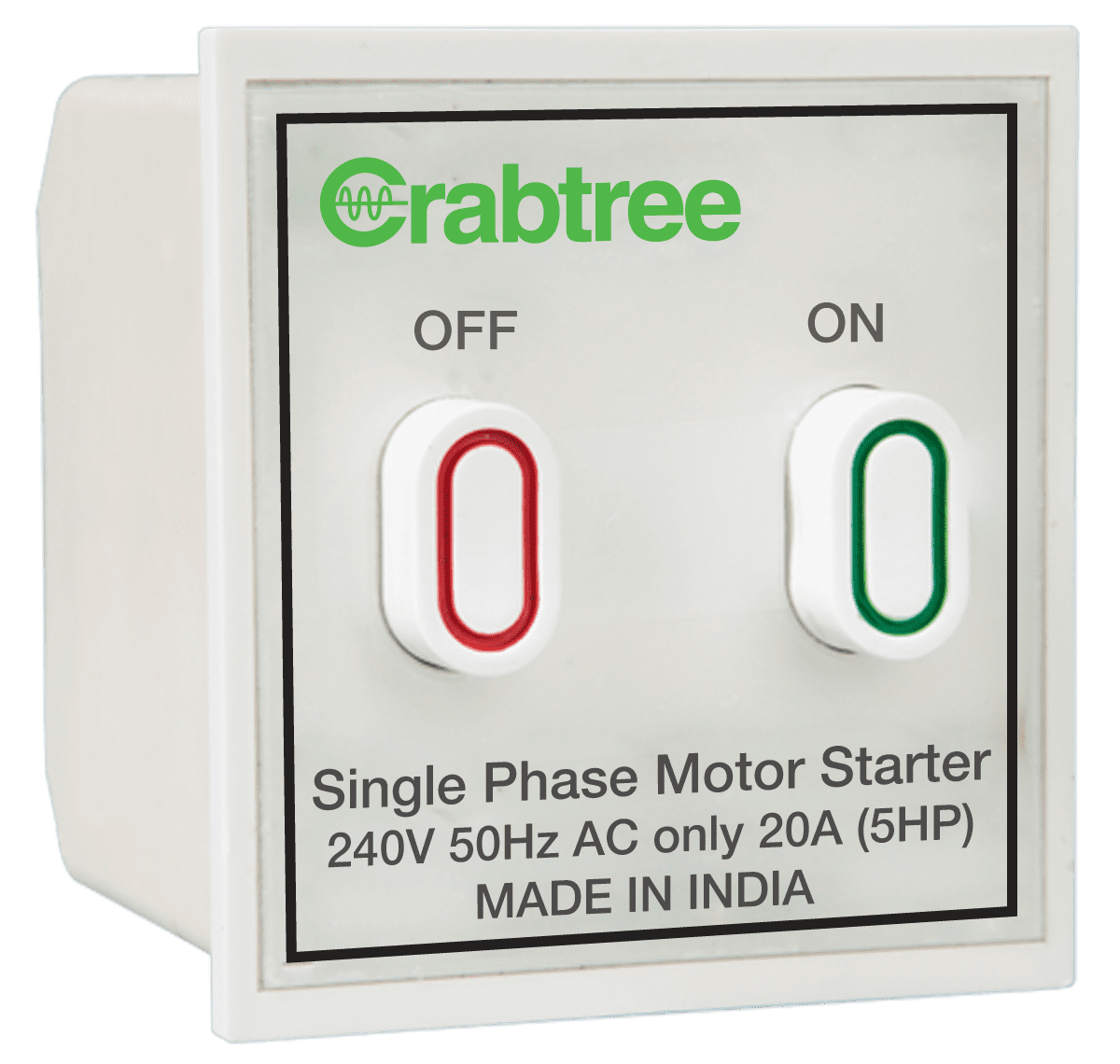 Crabtree - 20 A motor starter switch