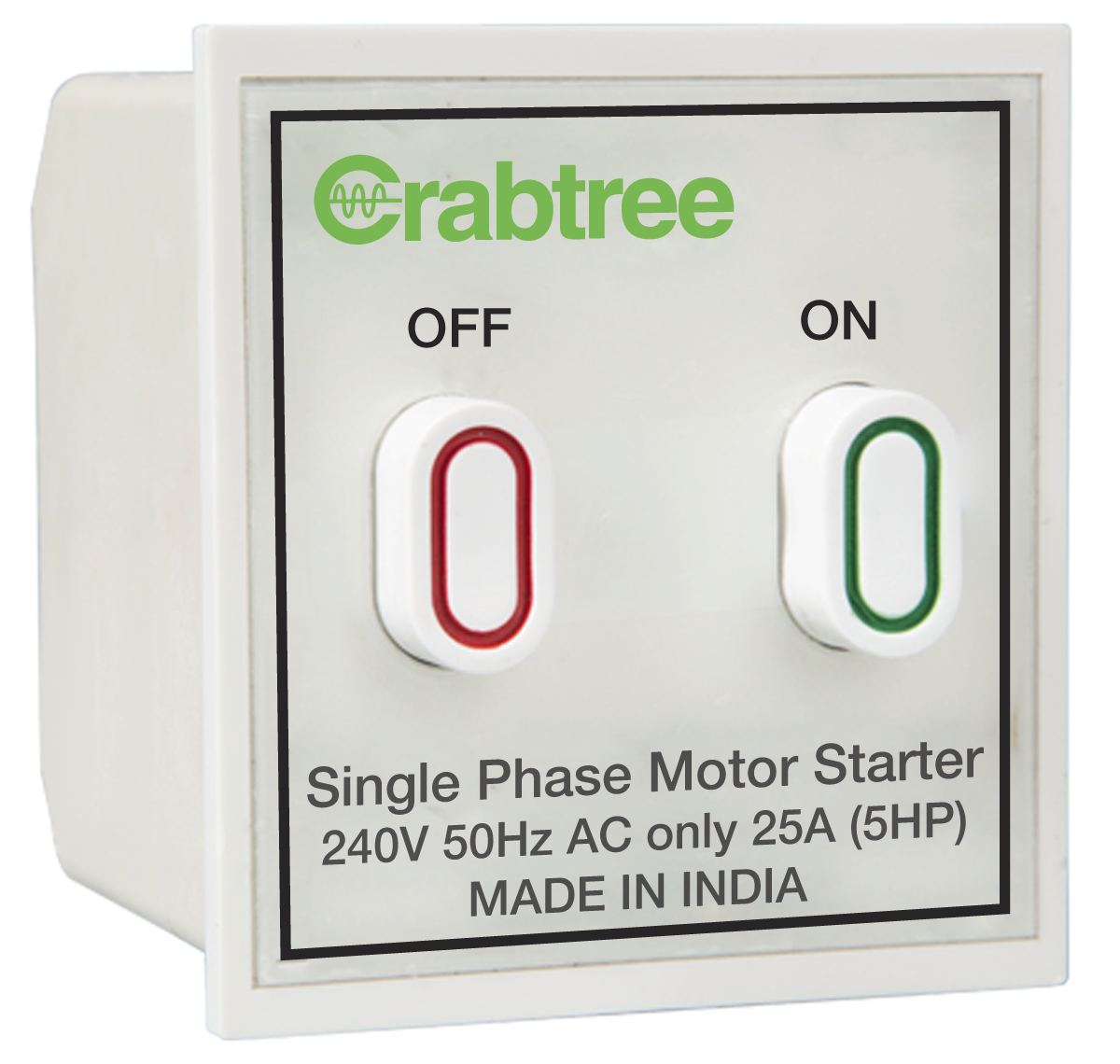 Crabtree - 25 A motor starter switch